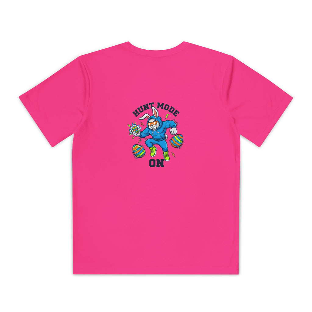 Hunt Mode On Youth T-Shirt | Hunting Mascot Tee