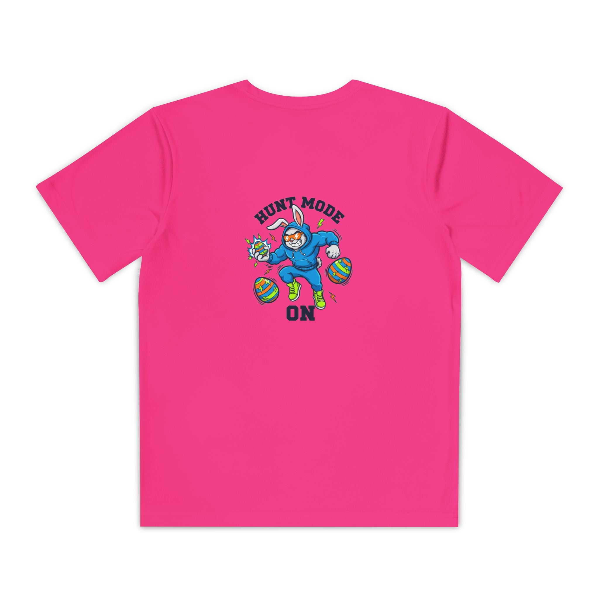 Hunt Mode On Youth T-Shirt | Hunting Mascot Tee