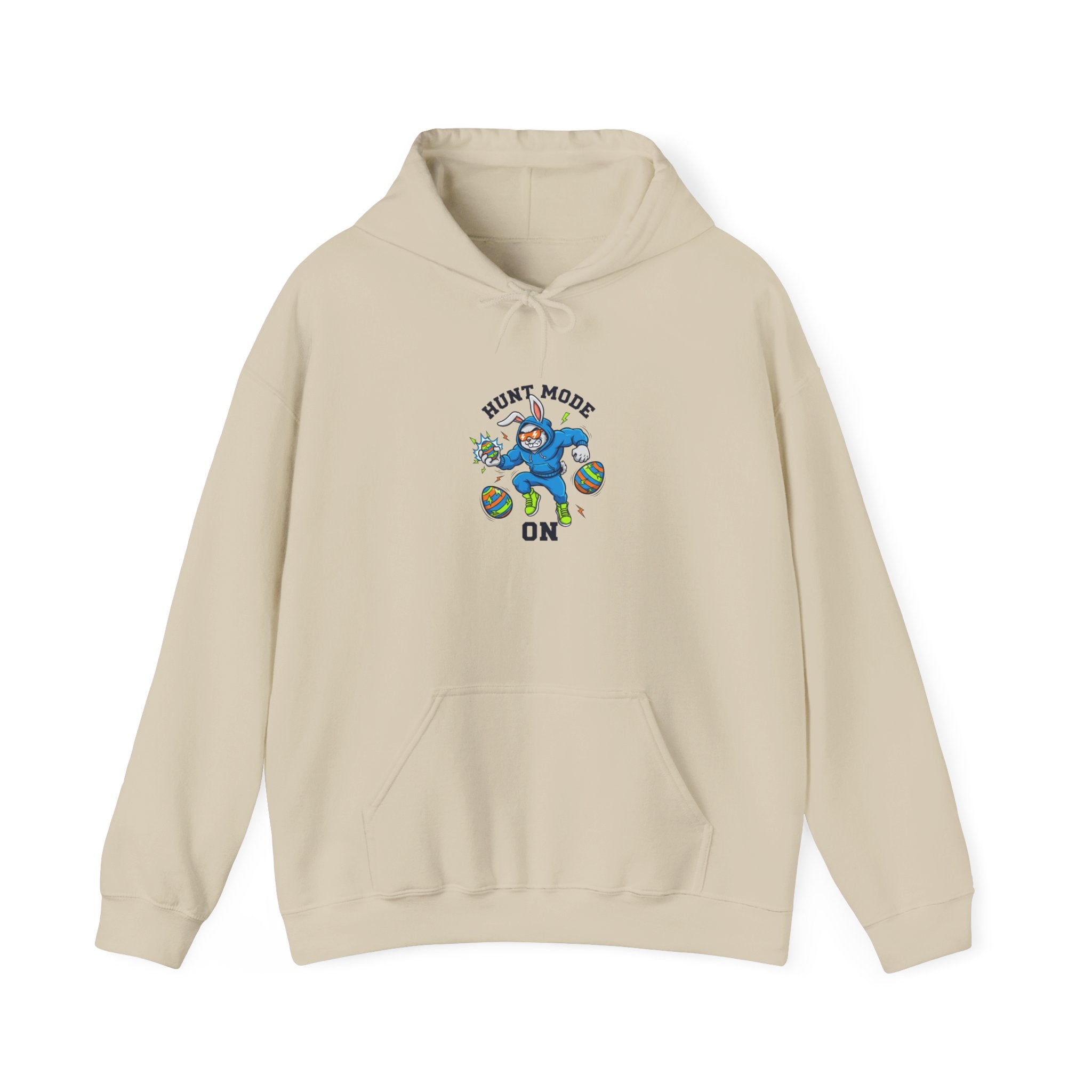 Hunt Mode On Hoodie | boys Easter sweatshirt, egg hunter, dinosaur egg camo