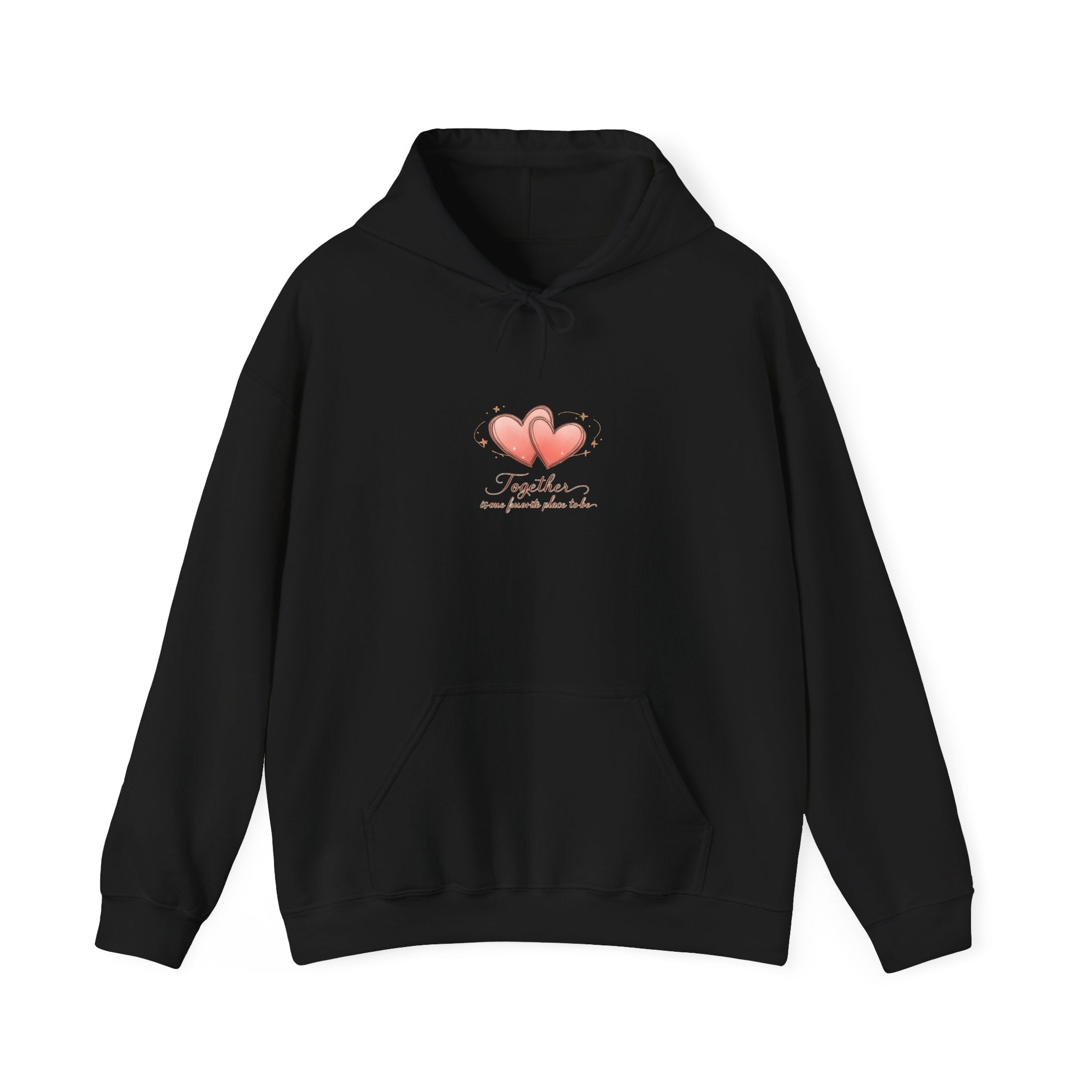 Together Time Heart Hoodie | date night at home, cozy couple