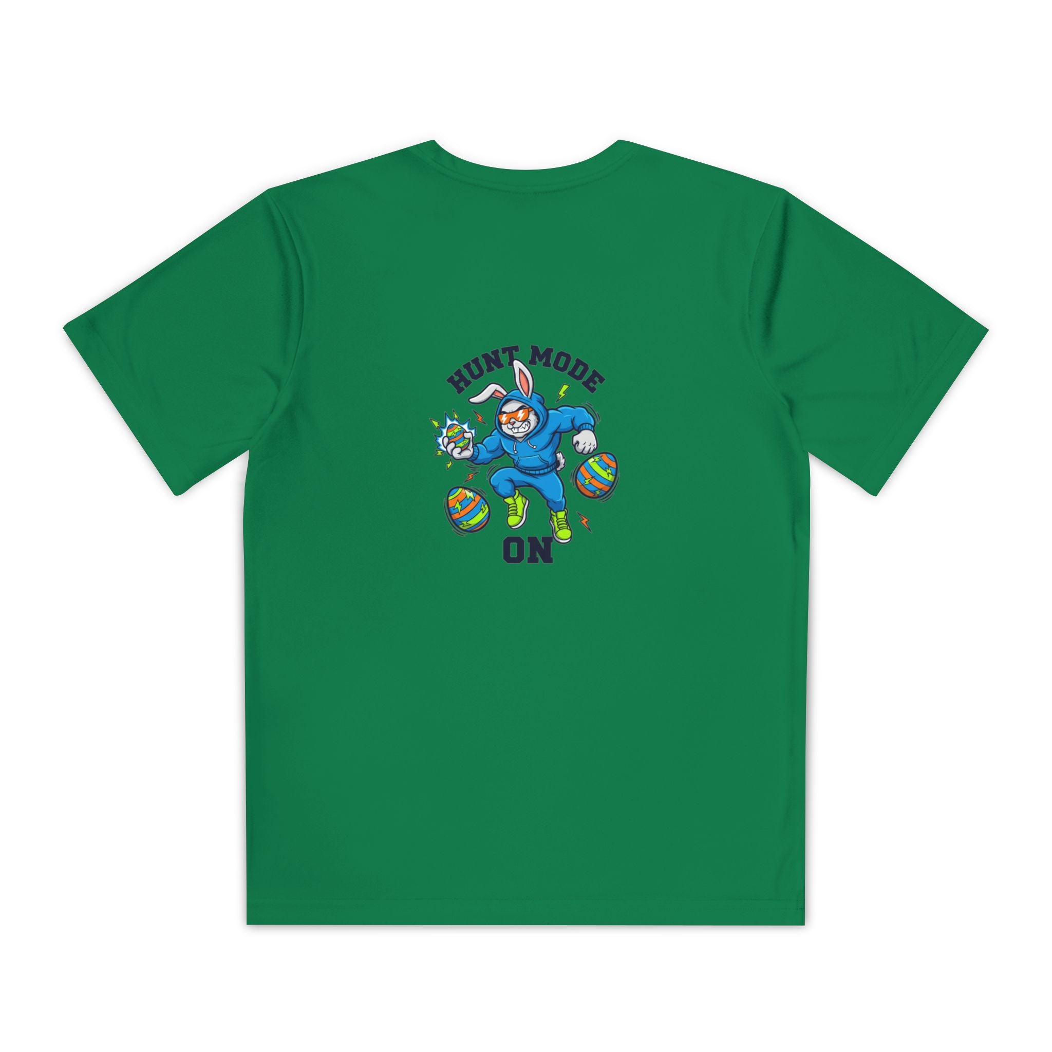 Hunt Mode On Youth T-Shirt | Hunting Mascot Tee