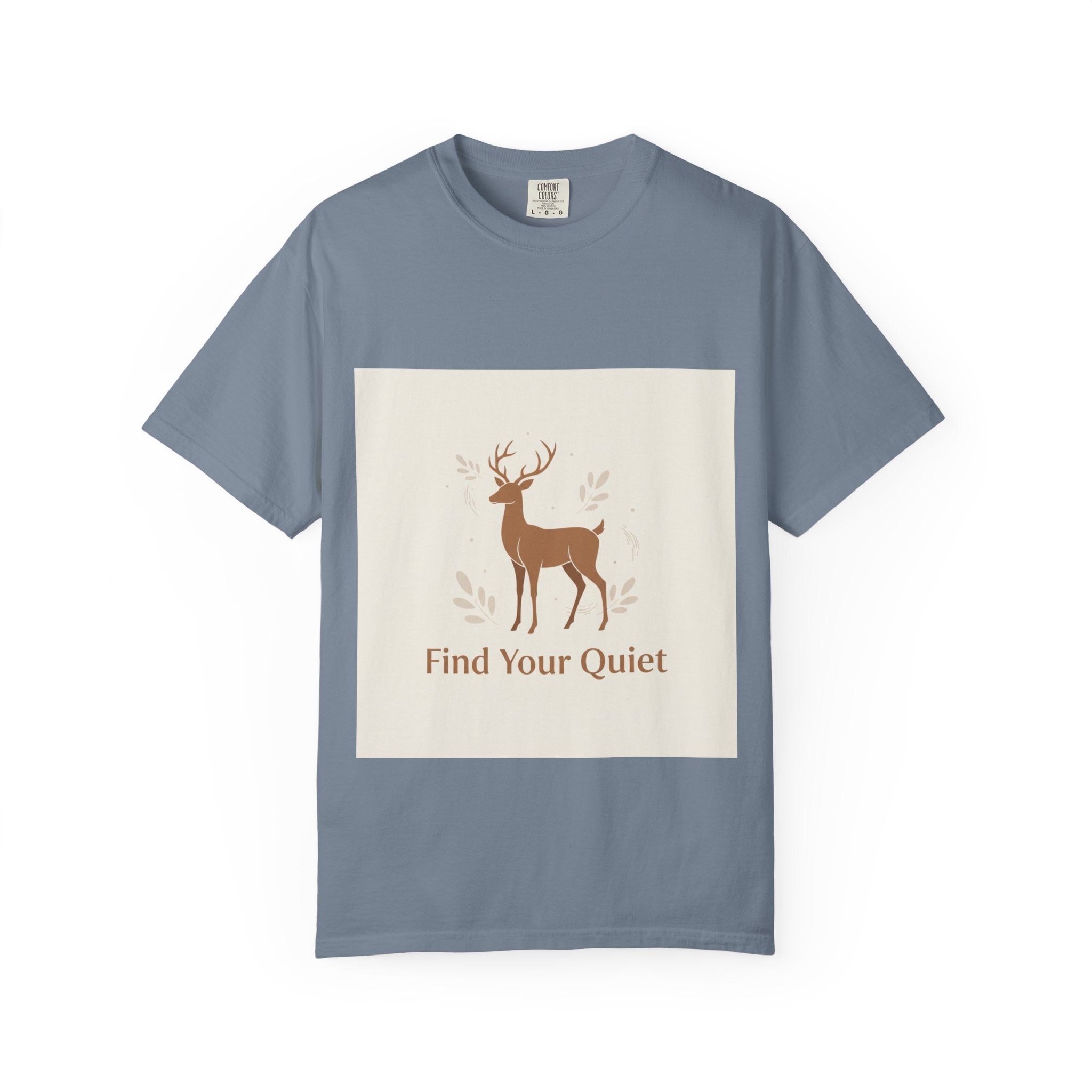 T-shirt with a deer - Find Your Quiet