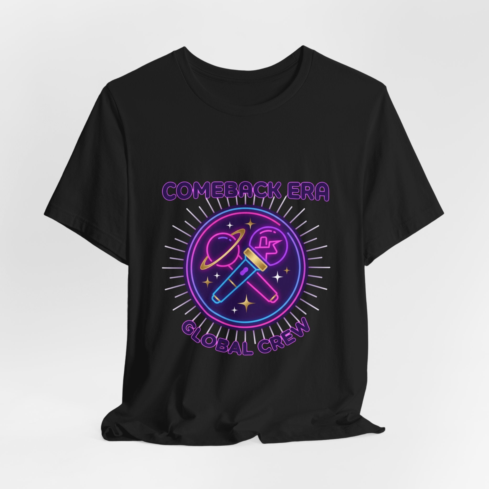 Comeback Era Lightstick Tee | K-pop Stan, Purple Era Fan Chant Shirt