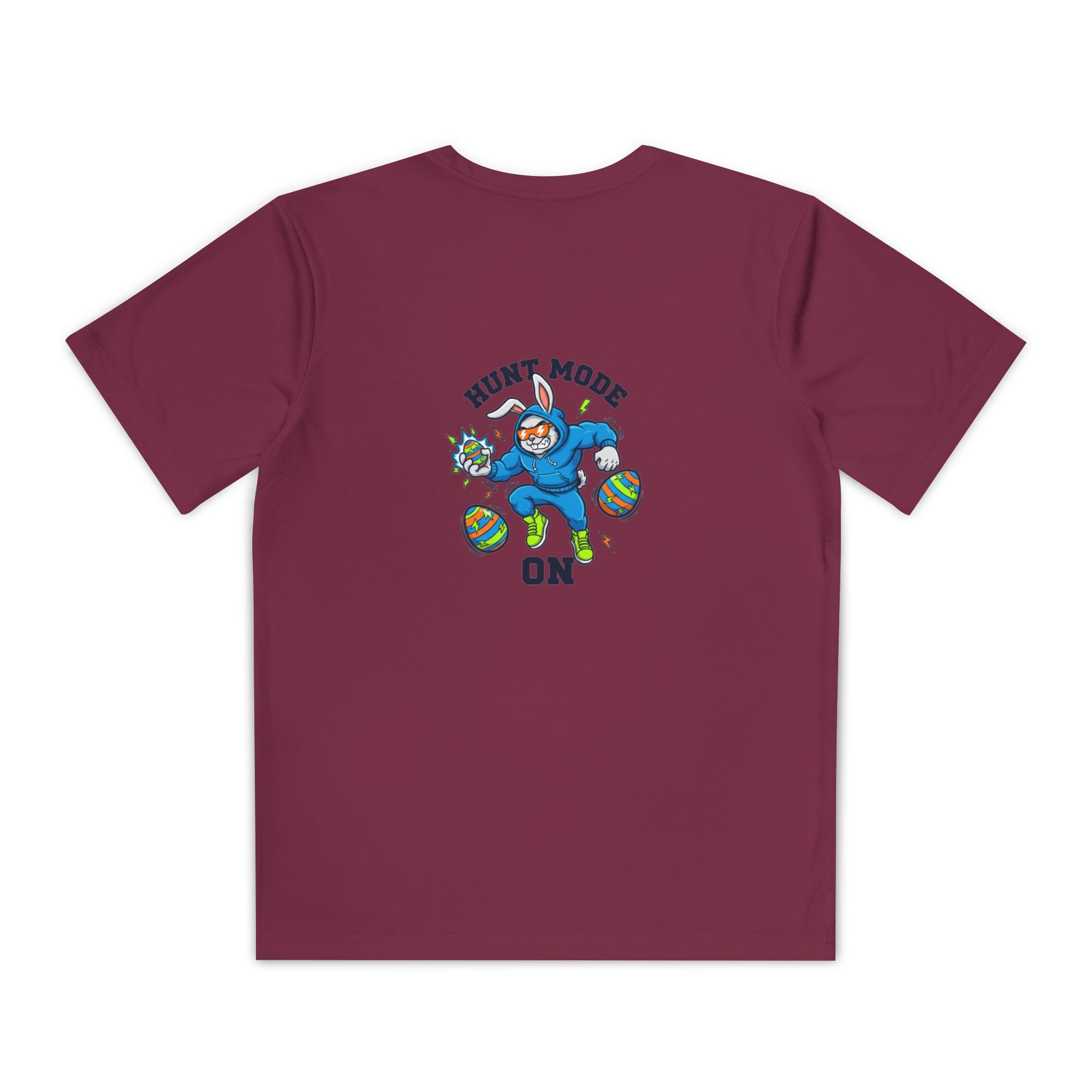 Hunt Mode On Youth T-Shirt | Hunting Mascot Tee