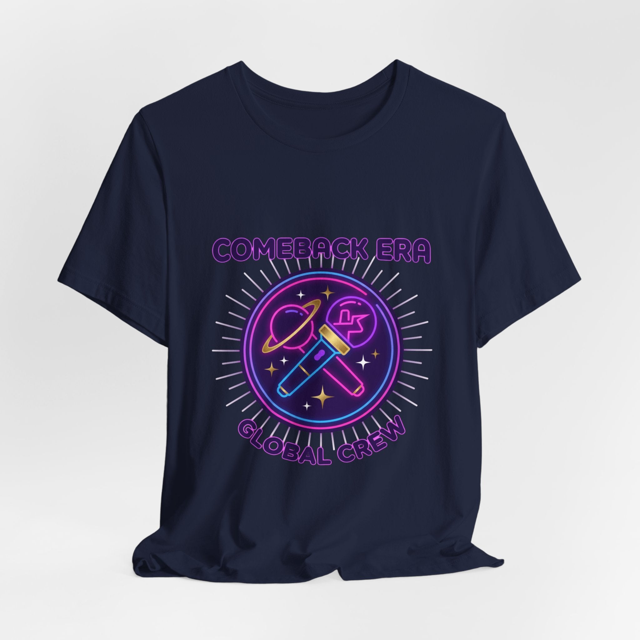 Comeback Era Lightstick Tee | K-pop Stan, Purple Era Fan Chant Shirt