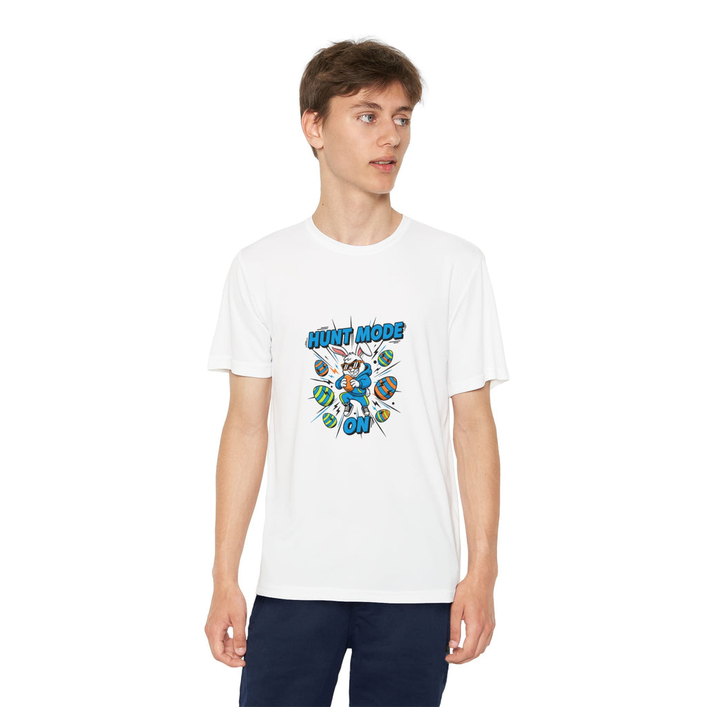 Hunt Mode On Youth T-Shirt | Hunting Mascot Tee