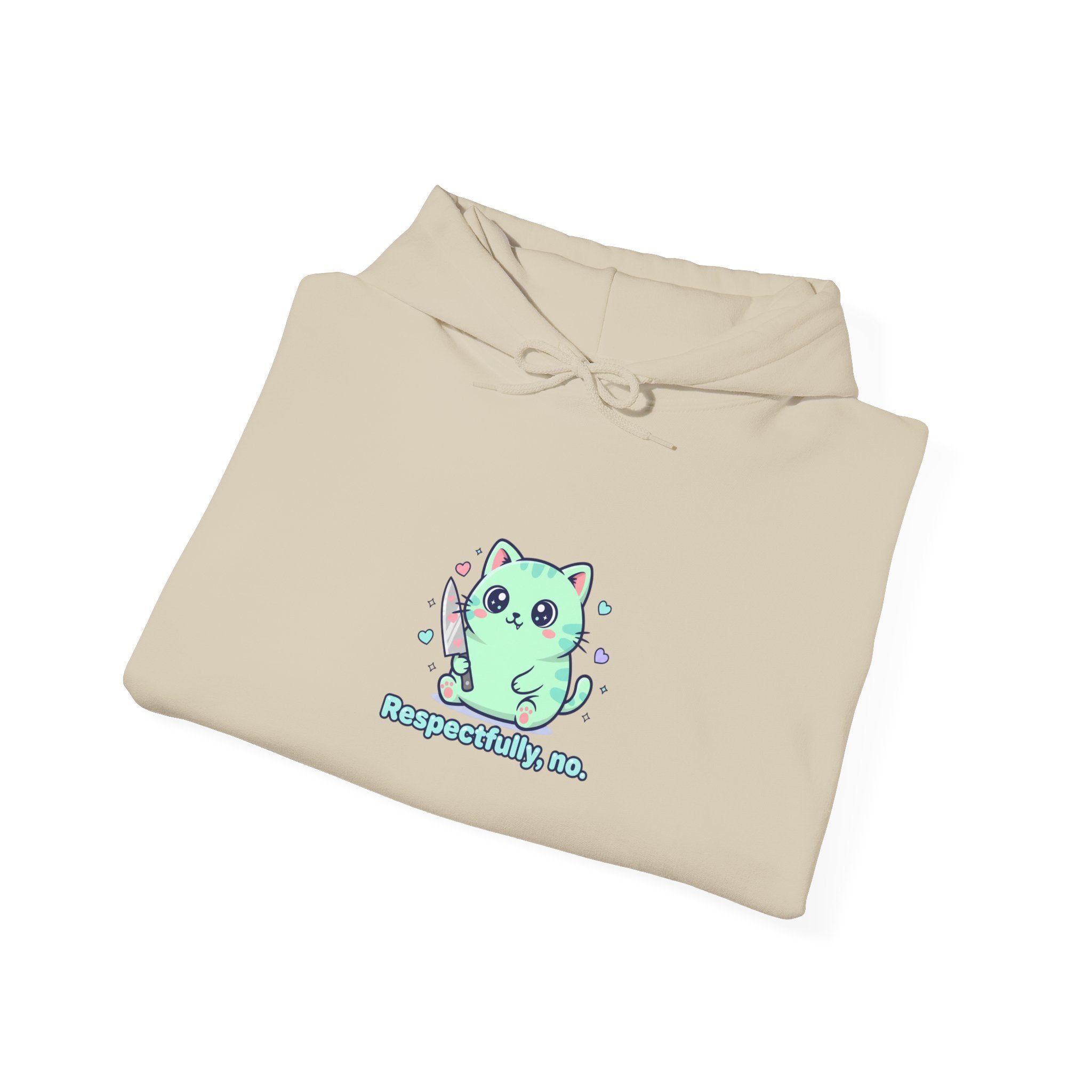 Cute Menacing Mint Critter Hoodie | Soft Threat kawaii grunge