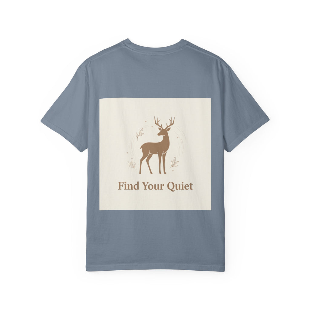 T-shirt with a deer - Find Your Quiet