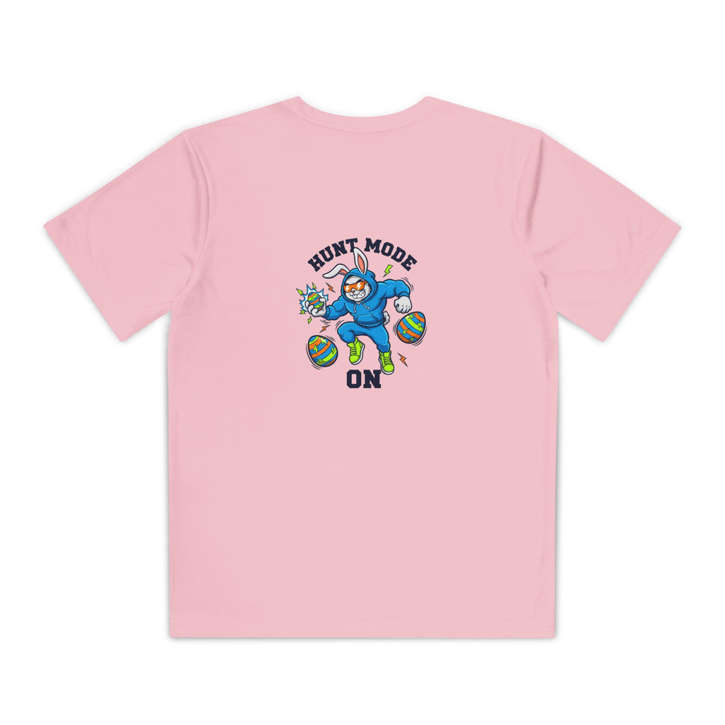Hunt Mode On Youth T-Shirt | Hunting Mascot Tee