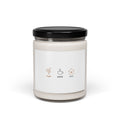 One-Line Plant Coffee Home Candle, Minimalist Soy Candle, Scandi Line Art