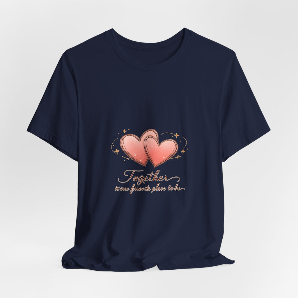 Together Home Romance Tee | Date Night At Home, cozy couple candlelit