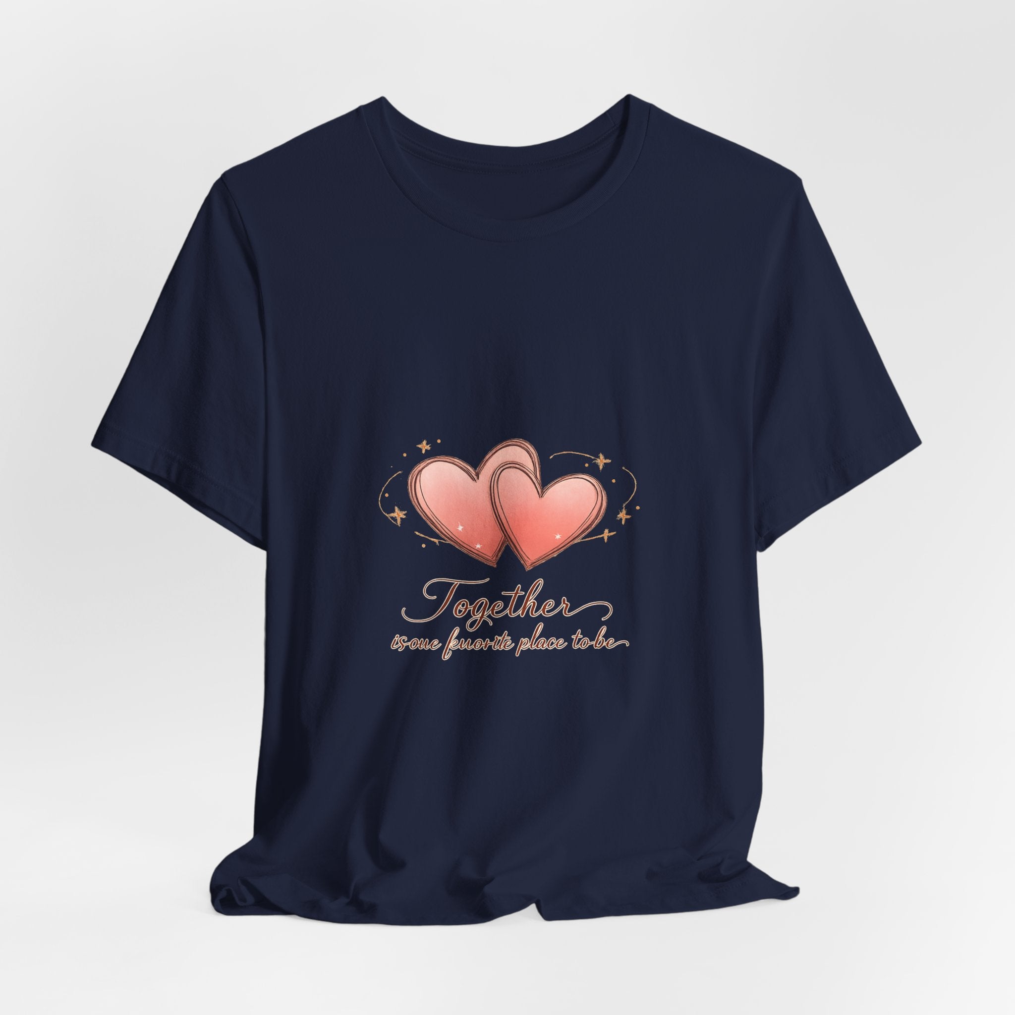 Together Home Romance Tee | Date Night At Home, cozy couple candlelit