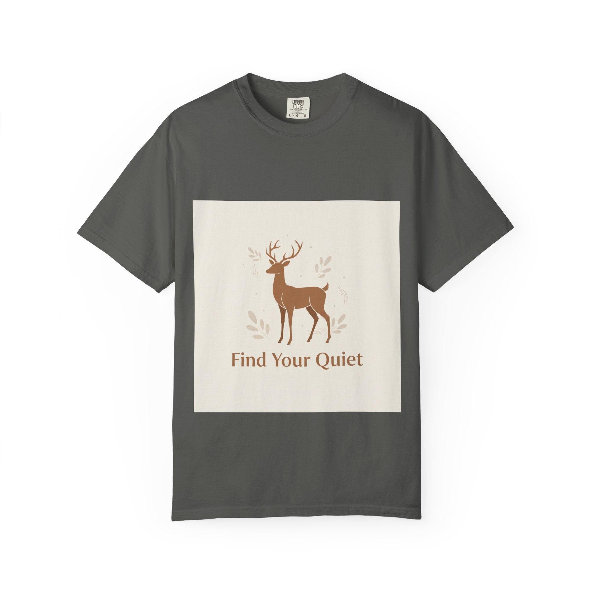 T-shirt with a deer - Find Your Quiet
