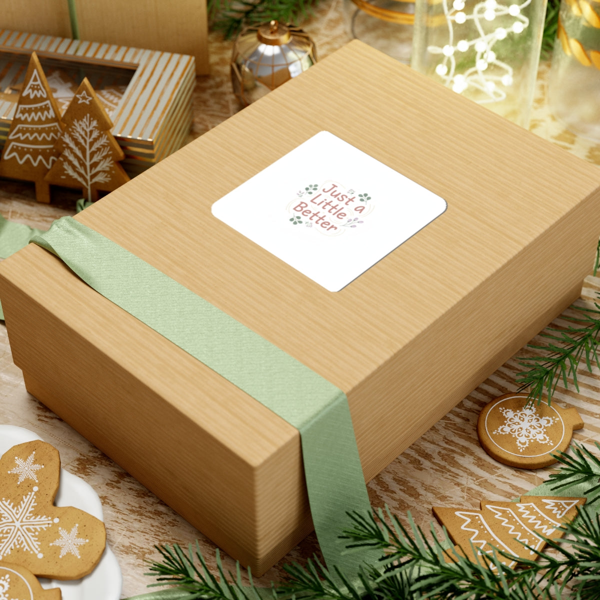 just a little better sticker | micro affirmation, small wins sticker