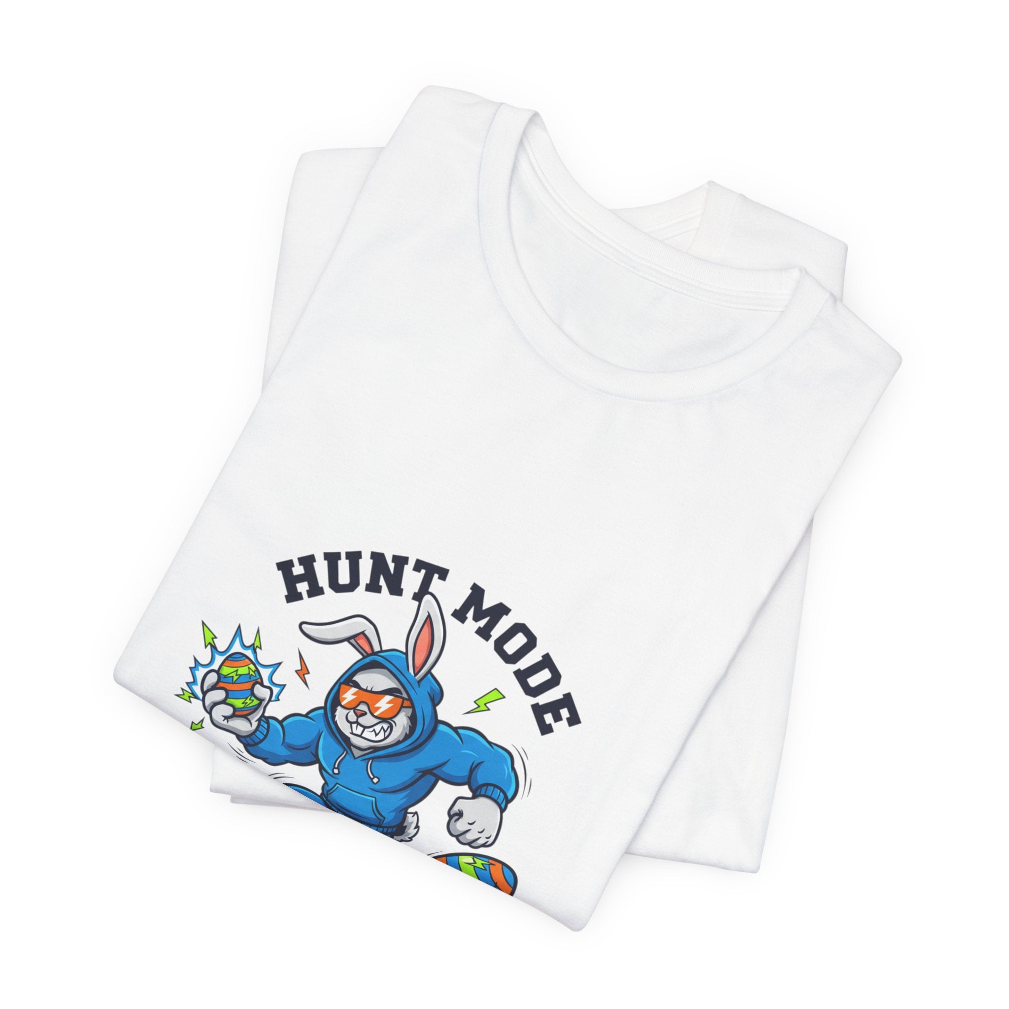 Hunt Mode On Easter Graphic Tee | boys Easter shirt, egg hunter, dinosaur egg