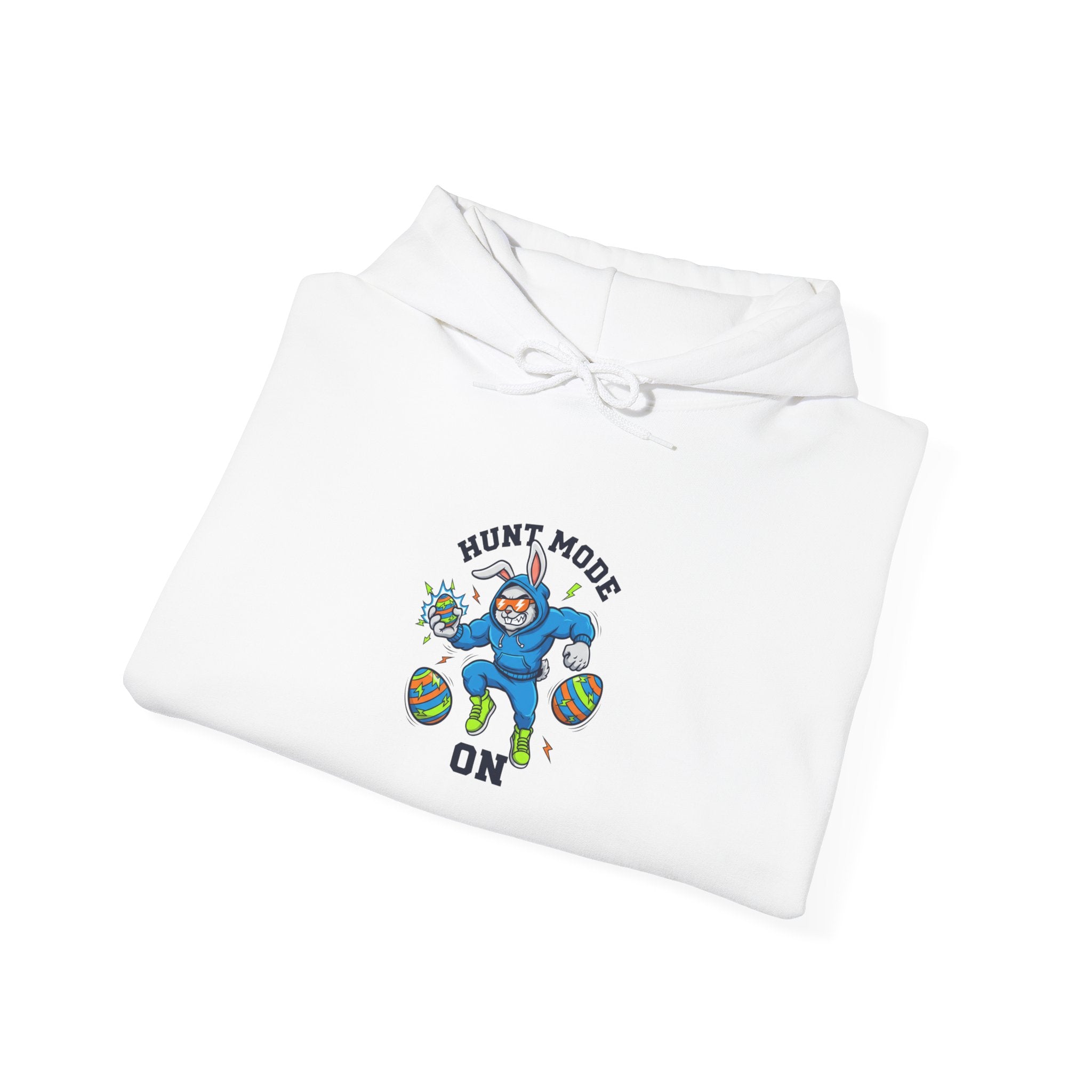 Hunt Mode On Hoodie | boys Easter sweatshirt, egg hunter, dinosaur egg camo