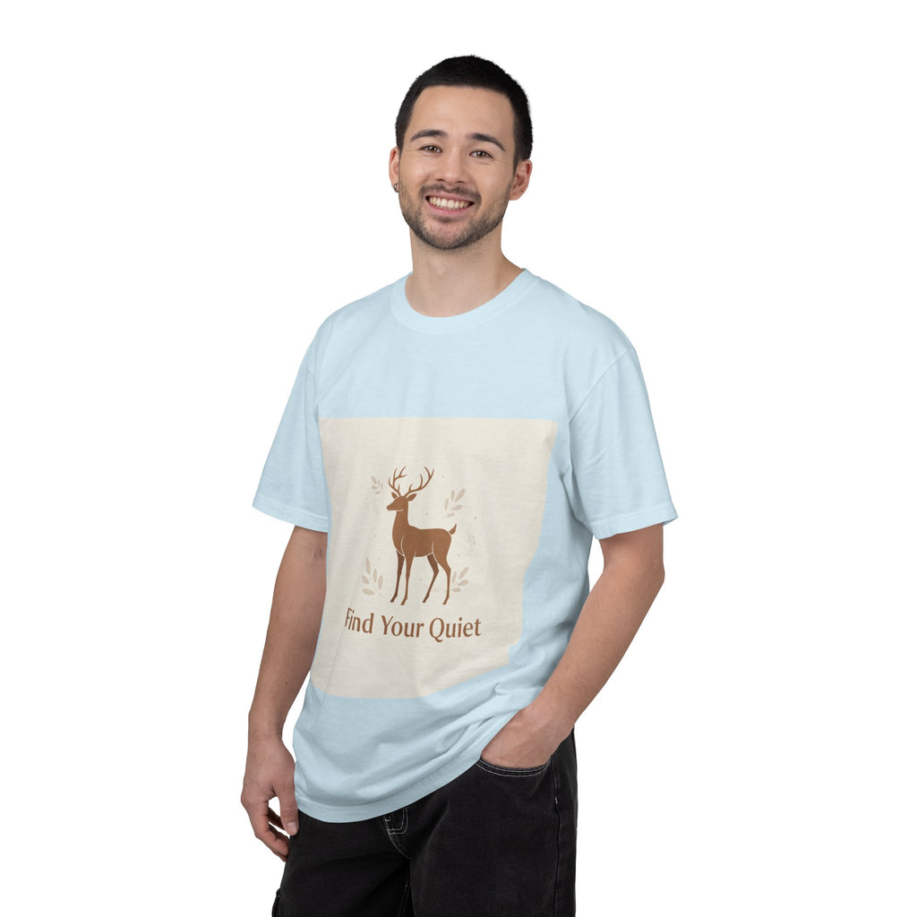 T-shirt with a deer - Find Your Quiet