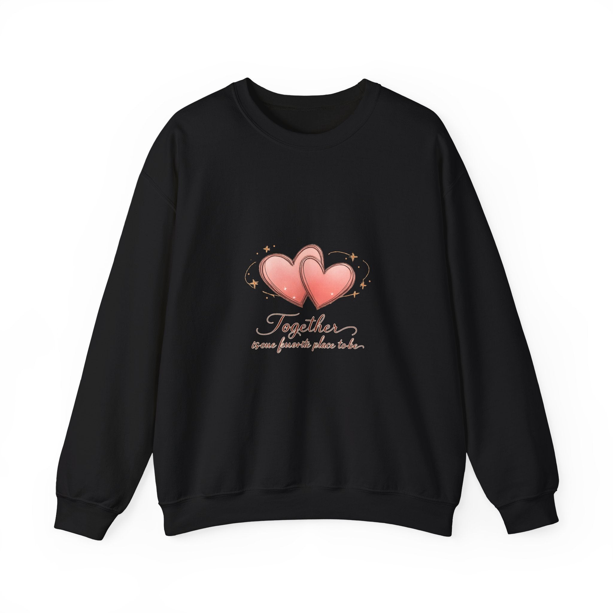 Together at Home Crewneck Sweatshirt | date night at home, cozy couple