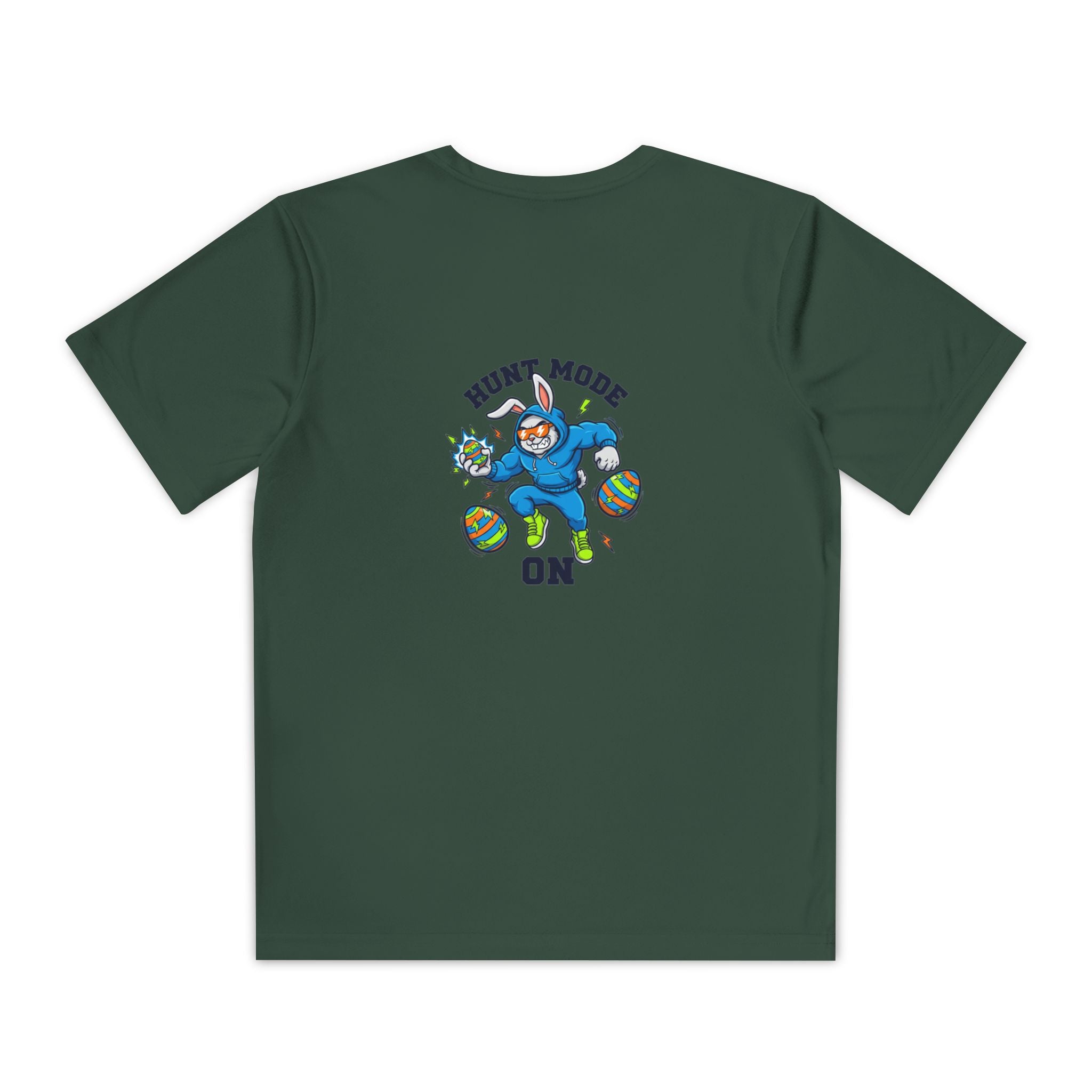 Hunt Mode On Youth T-Shirt | Hunting Mascot Tee