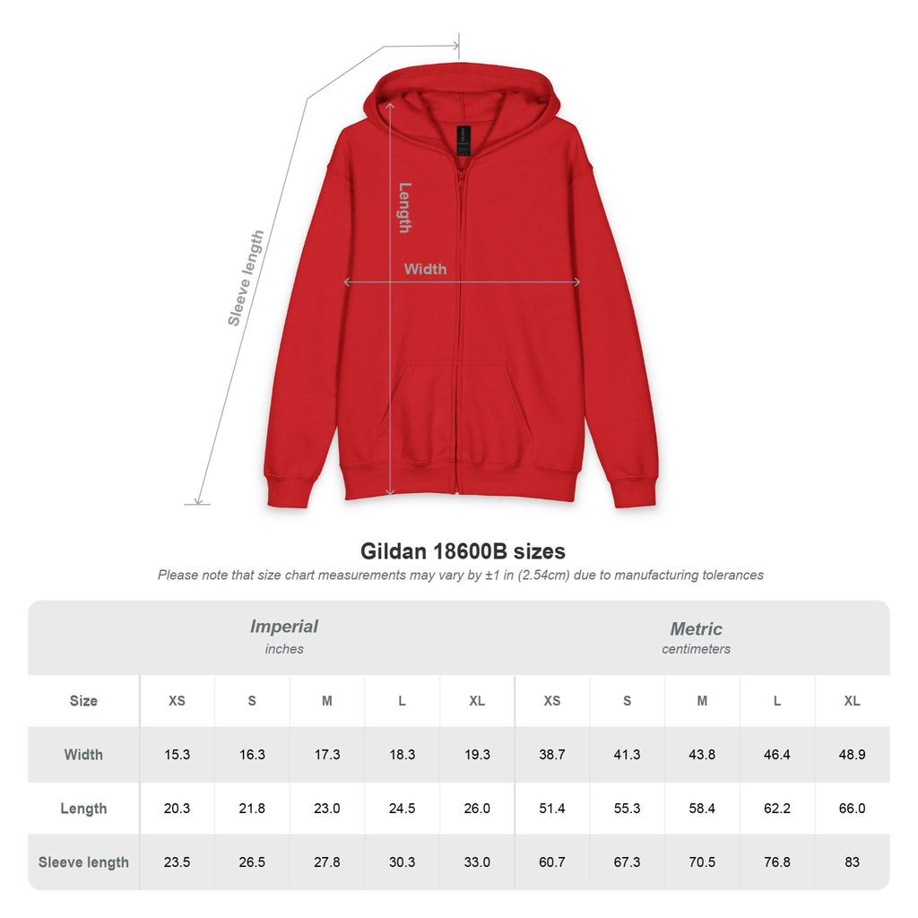 Silly Goose in Training Hoodie | Cute Cartoon Goose Kids Zip-Up