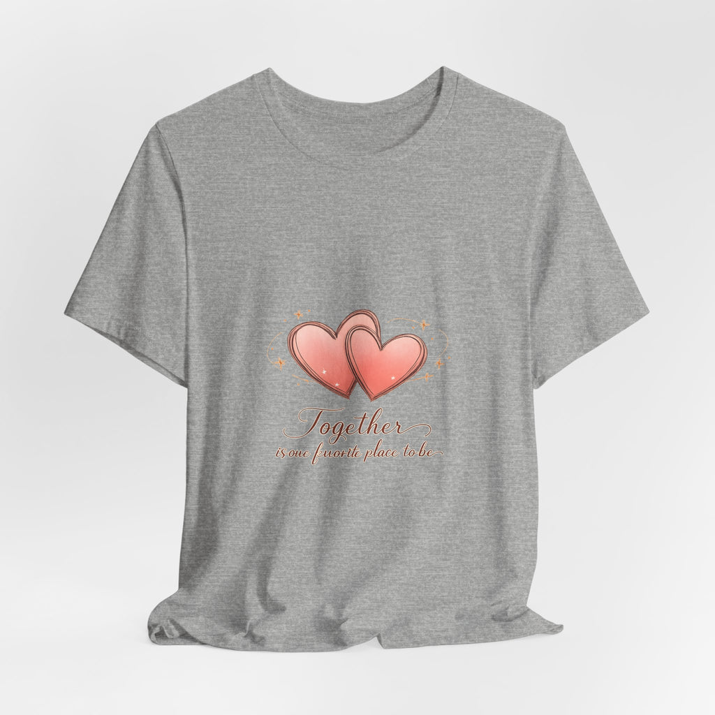 Together Home Romance Tee | Date Night At Home, cozy couple candlelit