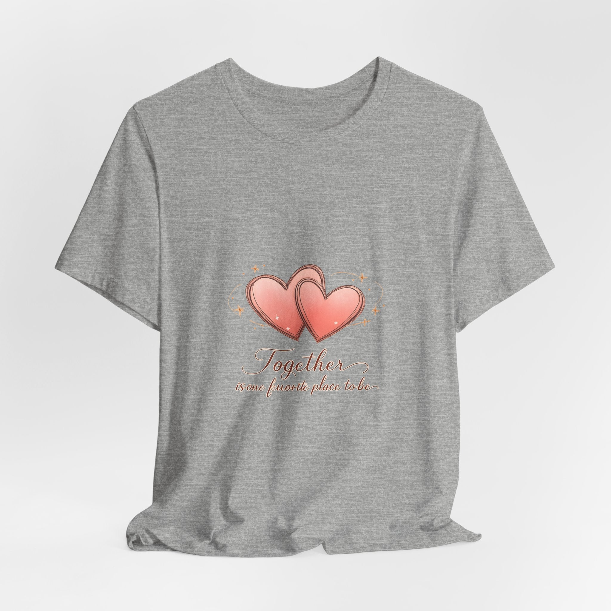 Together Home Romance Tee | Date Night At Home, cozy couple candlelit