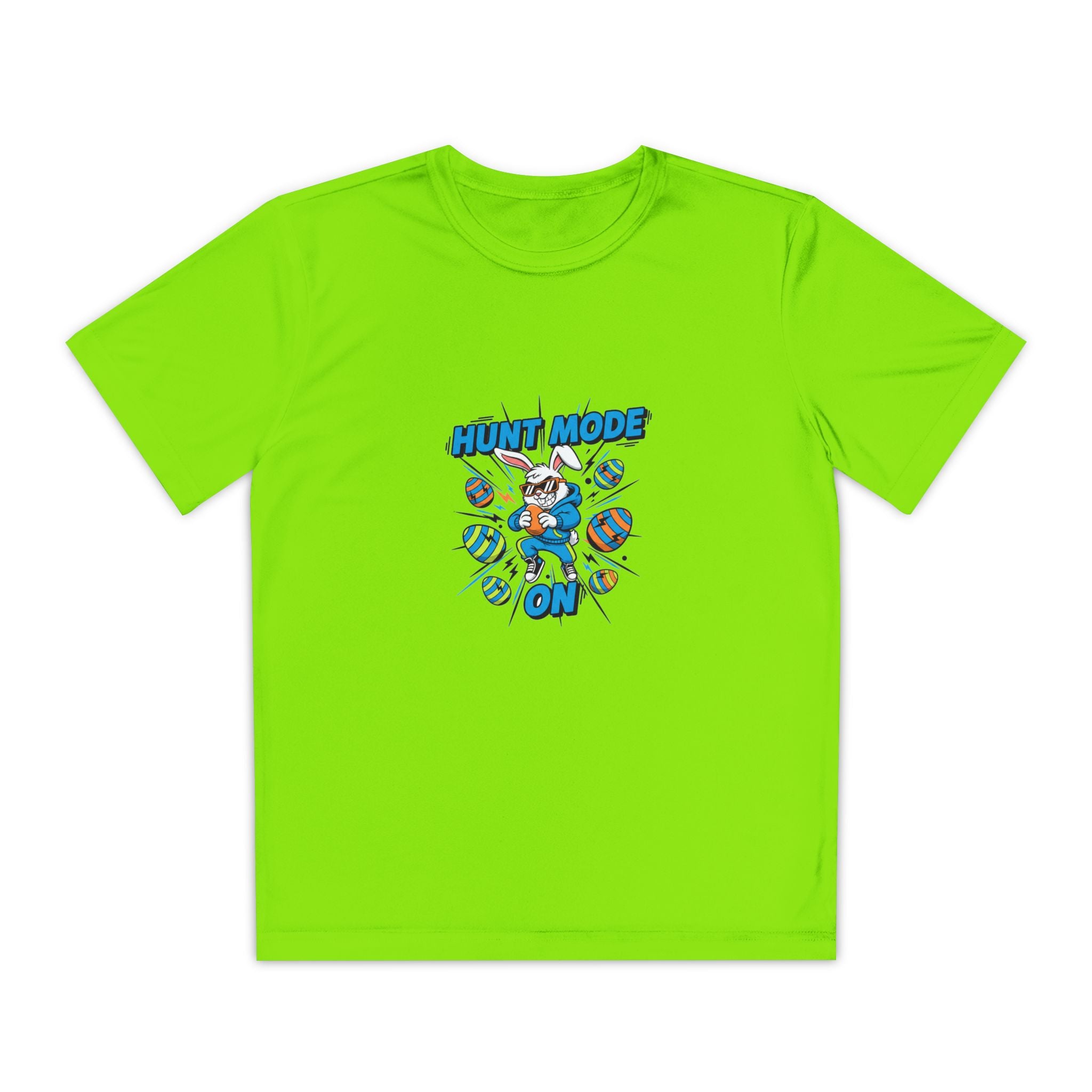 Hunt Mode On Youth T-Shirt | Hunting Mascot Tee