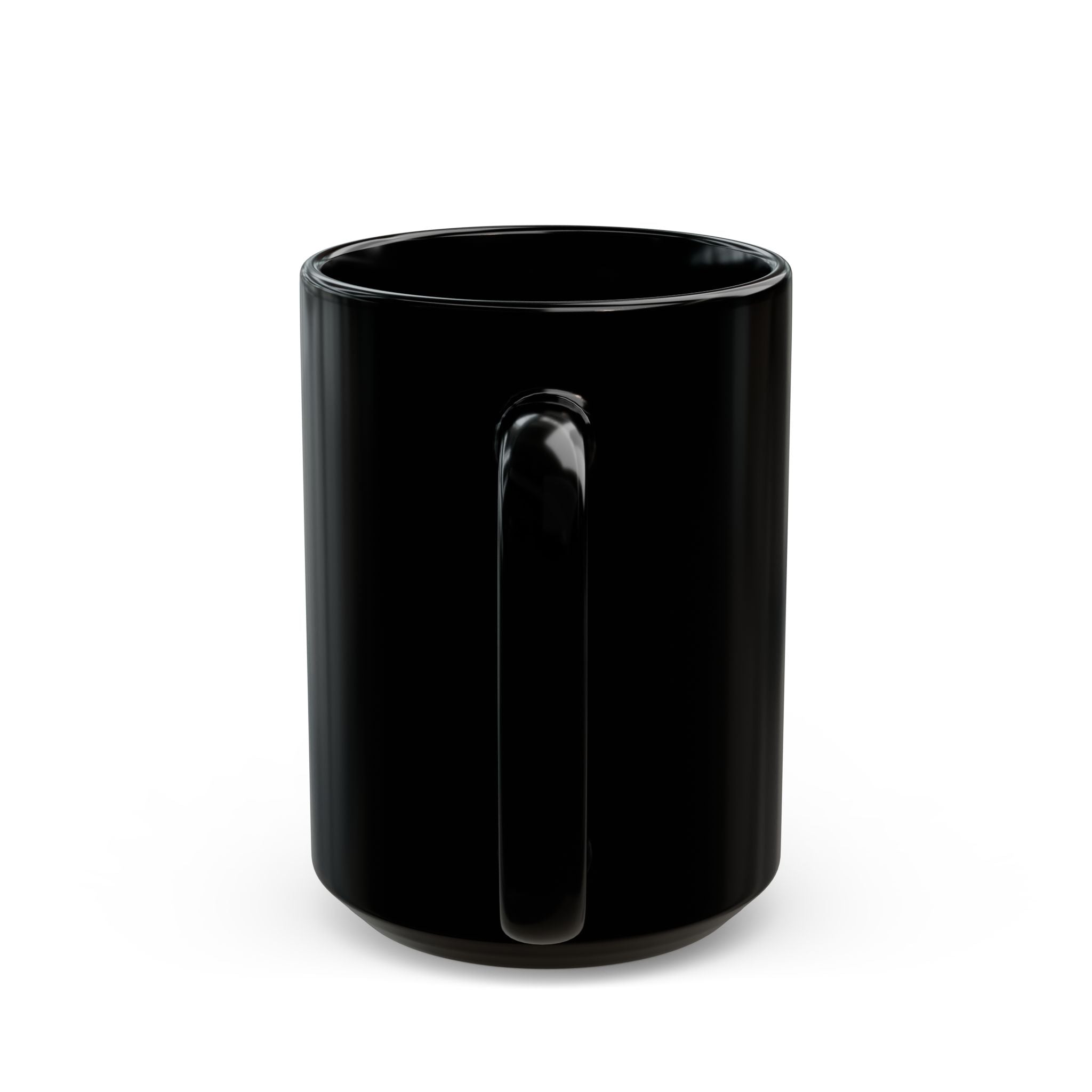 Alien Couple Dancing vintage pastoral scene Mug | Black ceramic