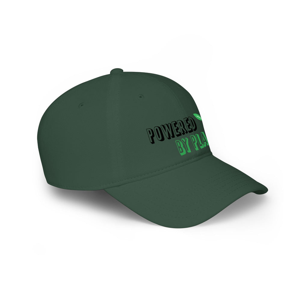 Powered By Plants Baseball Cap — Vegan Plant-Based Hat