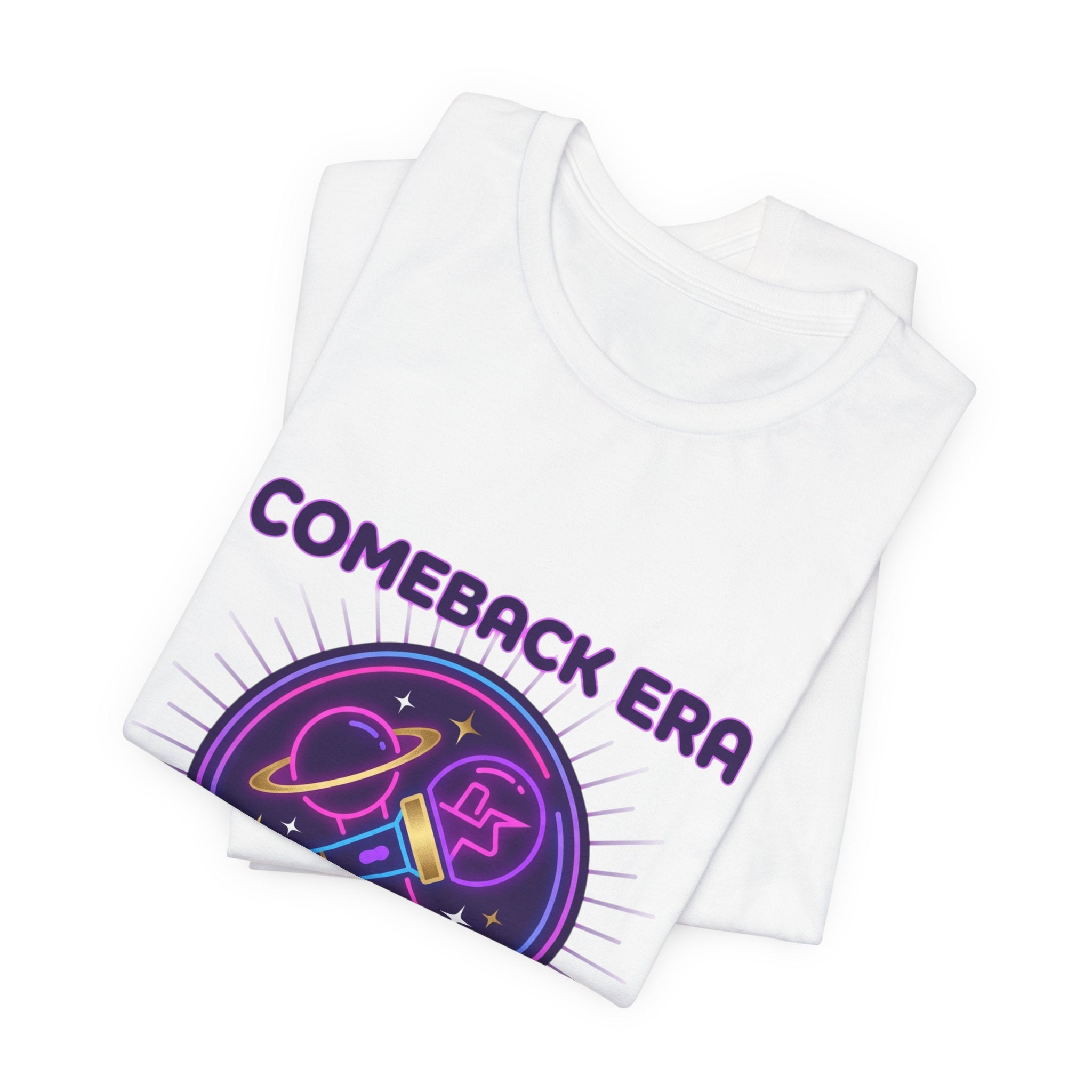 Comeback Era Lightstick Tee | K-pop Stan, Purple Era Fan Chant Shirt