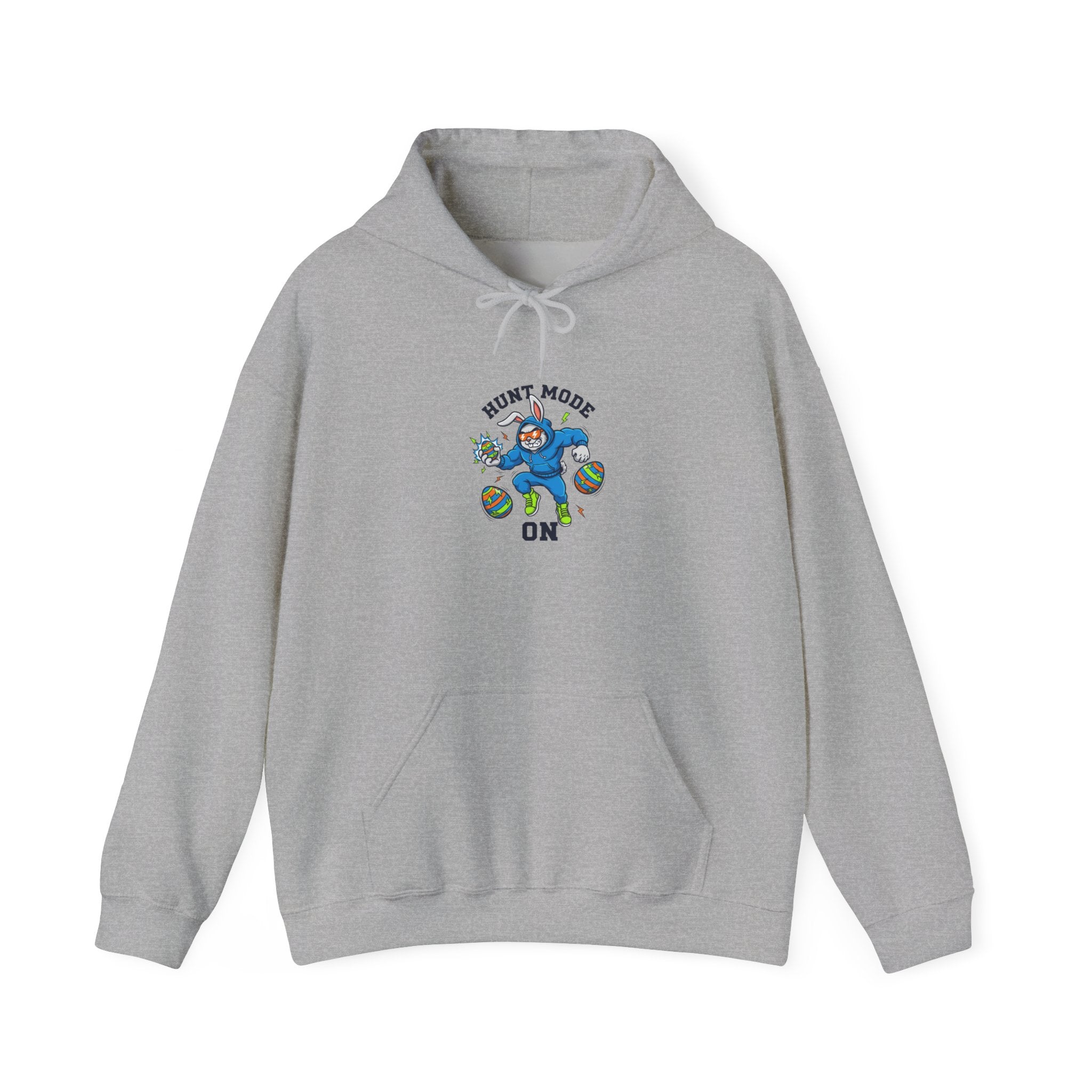 Hunt Mode On Hoodie | boys Easter sweatshirt, egg hunter, dinosaur egg camo