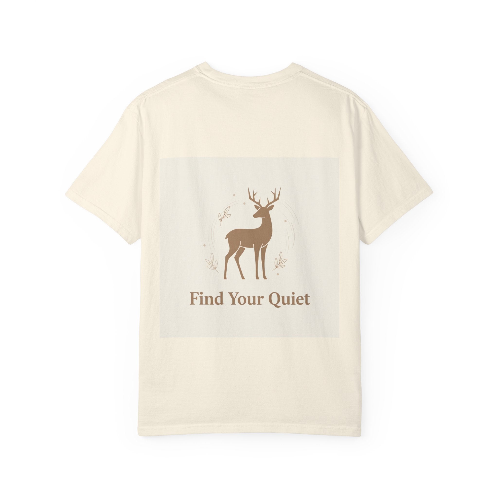 T-shirt with a deer - Find Your Quiet